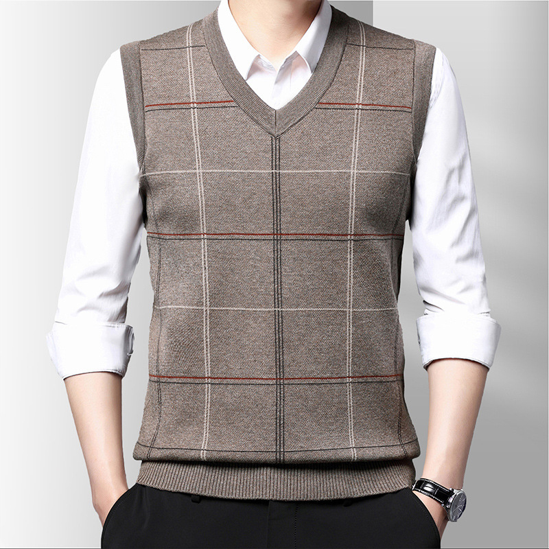 Winter Clothing Men Style - Herbst Winter männer Pullover Gestrickte Weste