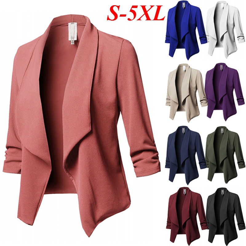 Winter Clothing Trends 2026 - 2026 Damen-Blazer: Schmal geschnittene, langärmelige, plissierte