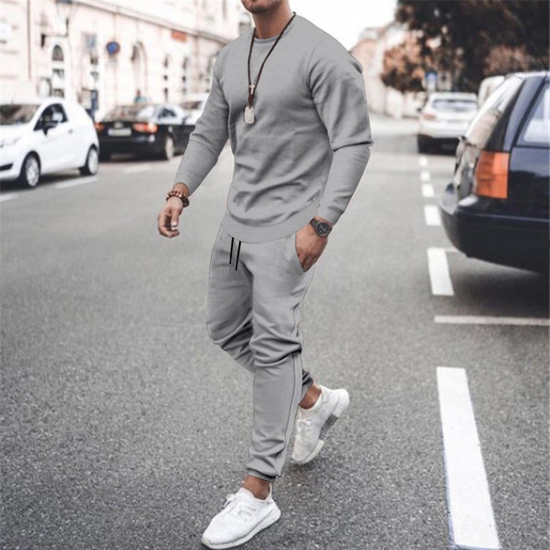 Winter Clothing Men Sale - Bestseller Herren Zweiteiliger Jogging-Anzug Warmer Herbst-Winter-Trainingsanzug