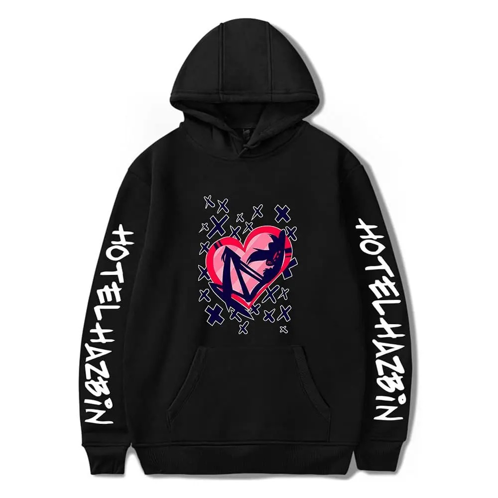 Winter Clothing Gift Ideas - Hazbin Hotel Übergroße Unisex Streetwear Übergroße