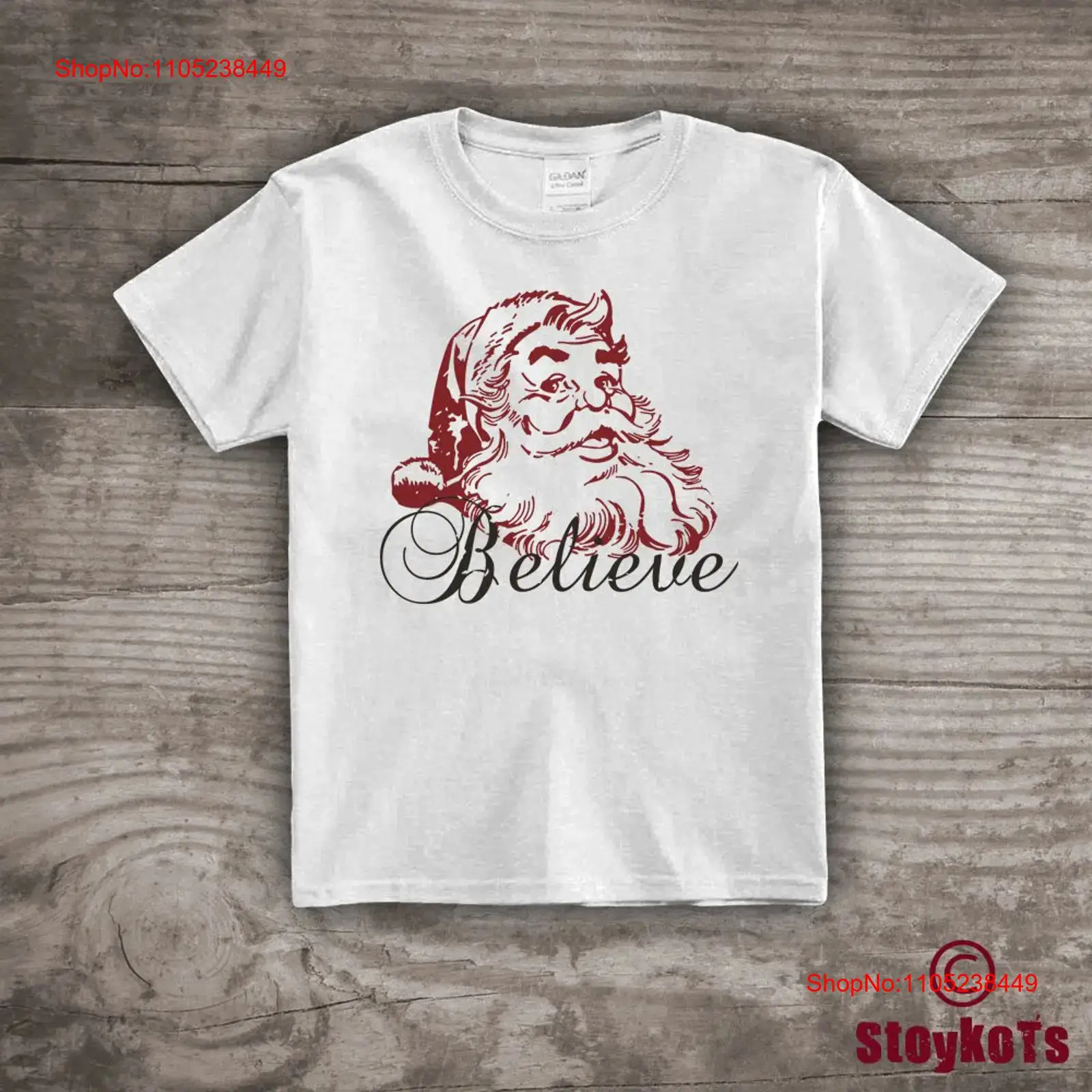 Winter Clothing Gift Ideas - Weihnachtsshirts für die Familie, Santa Beard