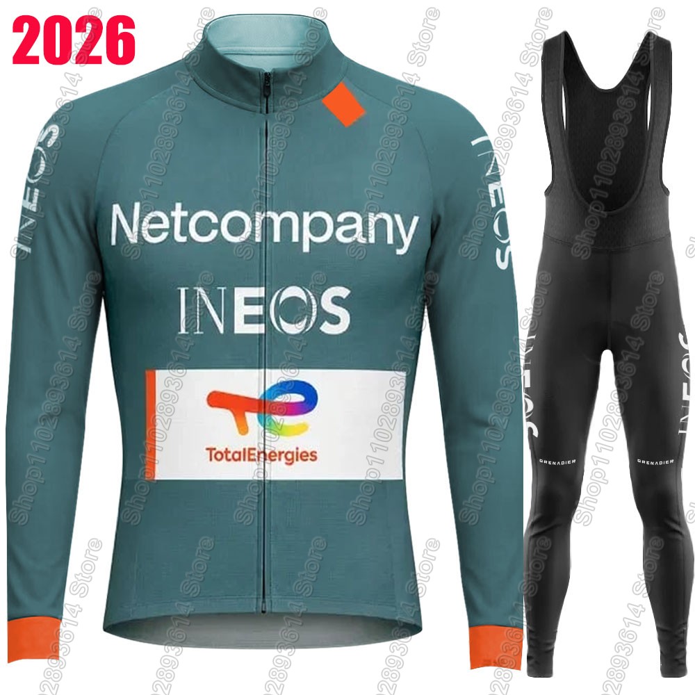 Winter Clothing Men Sale - Netcompany-INEOS Team 2026 Radsport-Trikot-Set Sommer-Winter-Bekleidung Herren