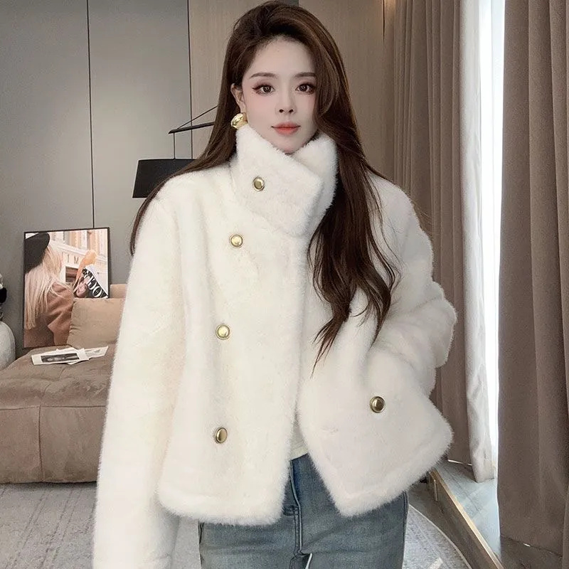 Winter Clothing Trends 2026 - Nerz Samt Mantel Weibliche 2026 Herbst