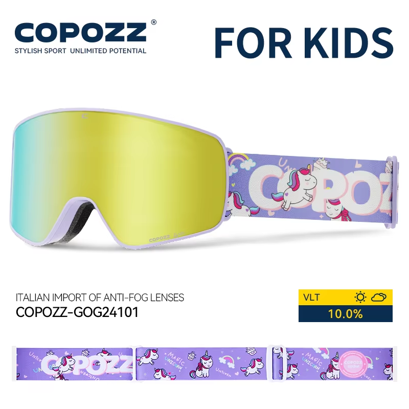 Winter Clothing Layers - COPOZZ Magnetische Winter-Skibrille für Kinder, 2