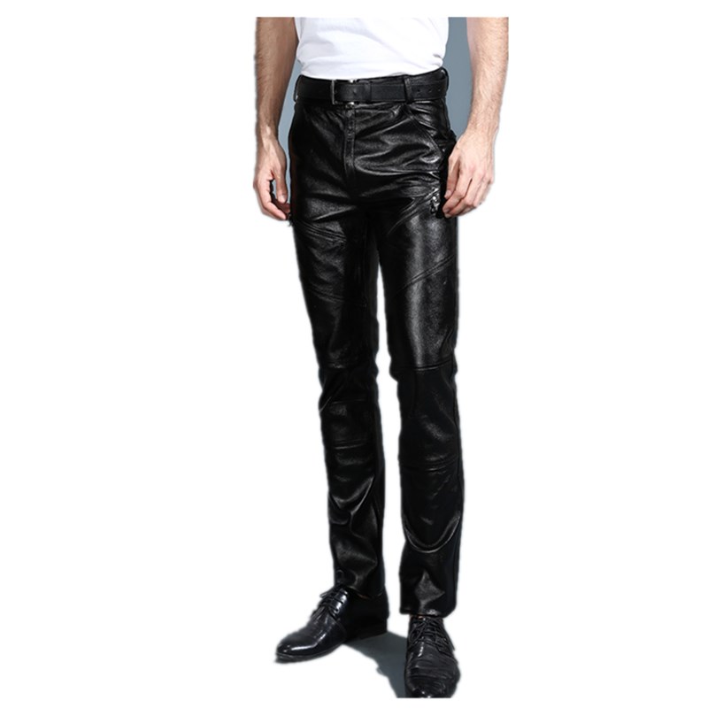 Winter Clothing Layers - Jugend Herren Echtlederhose mit Fleece verdickter