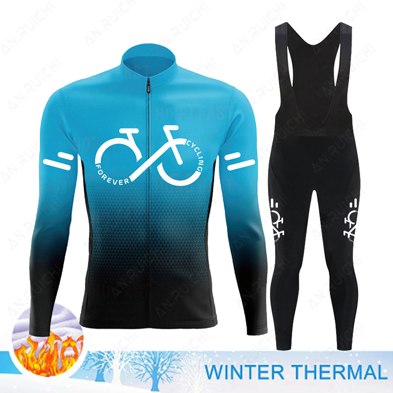 Winter Clothing Men Sale - 2023 Winter Thermo Fleece Radfahren Jersey