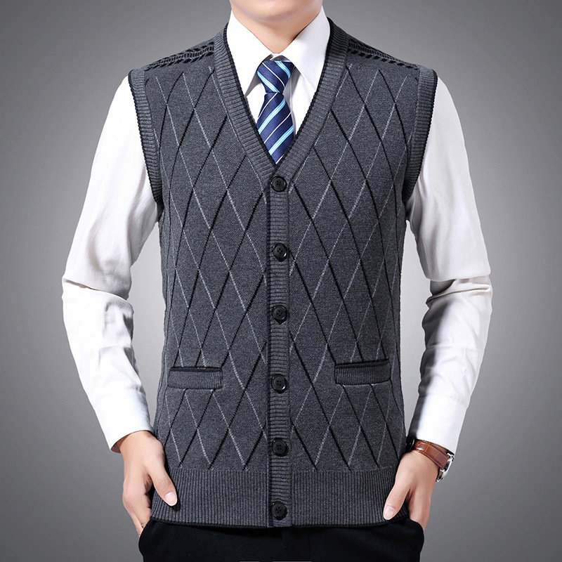 Winter Clothing Men Style - DIMUSI Winter Herren Ärmellose Westen Warme