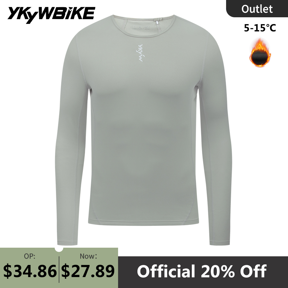 Winter Clothing Layers - YKYWBIKE Männer Radfahren Basis Schicht Winter