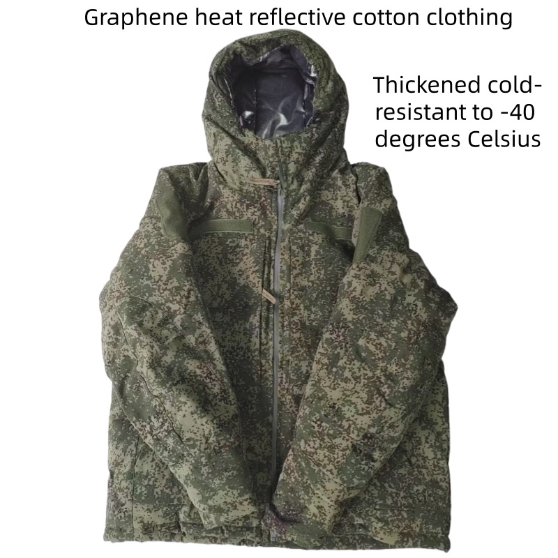 Winter Clothing Gear - Russische taktische Baumwolljacke, winddicht, wasserdicht, warm,