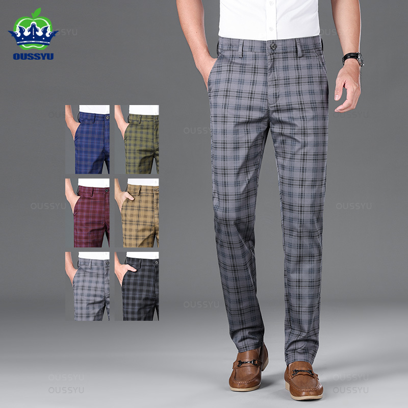 Winter Clothing Men Style - OUSSYU Marke Kleidung Hohe Qualität Plaid