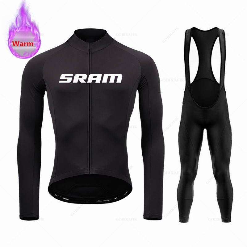 Winter Clothing Men Sale - Sram Team Winter Langarm Thermo Fleece