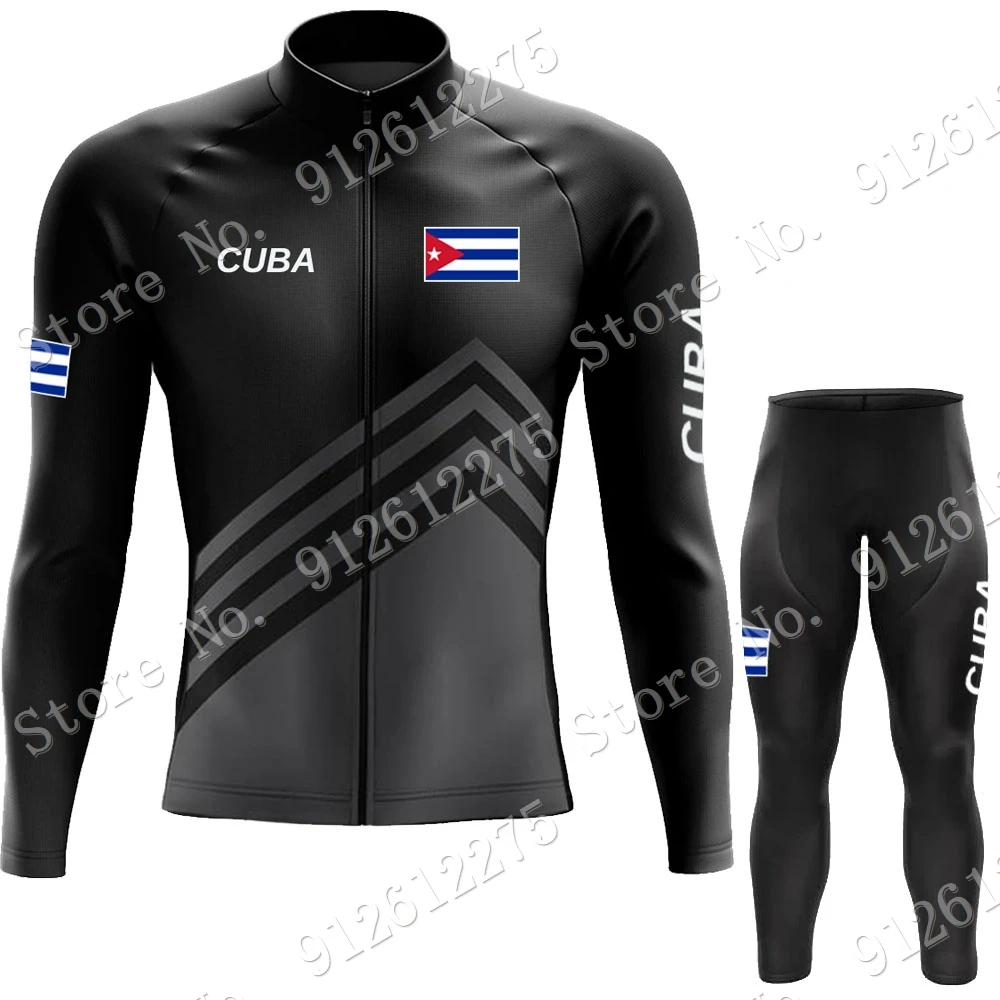 Kuba Radfahren Jersey Set Radf – Winter Clothing Men Sale Bewertung und Preis