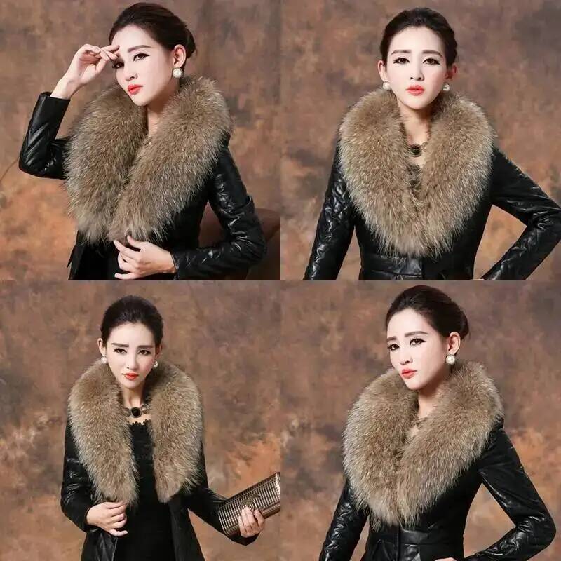 Natürliche Waschbären Pelz Kra – Winter Clothing Gear Bewertung und Preis