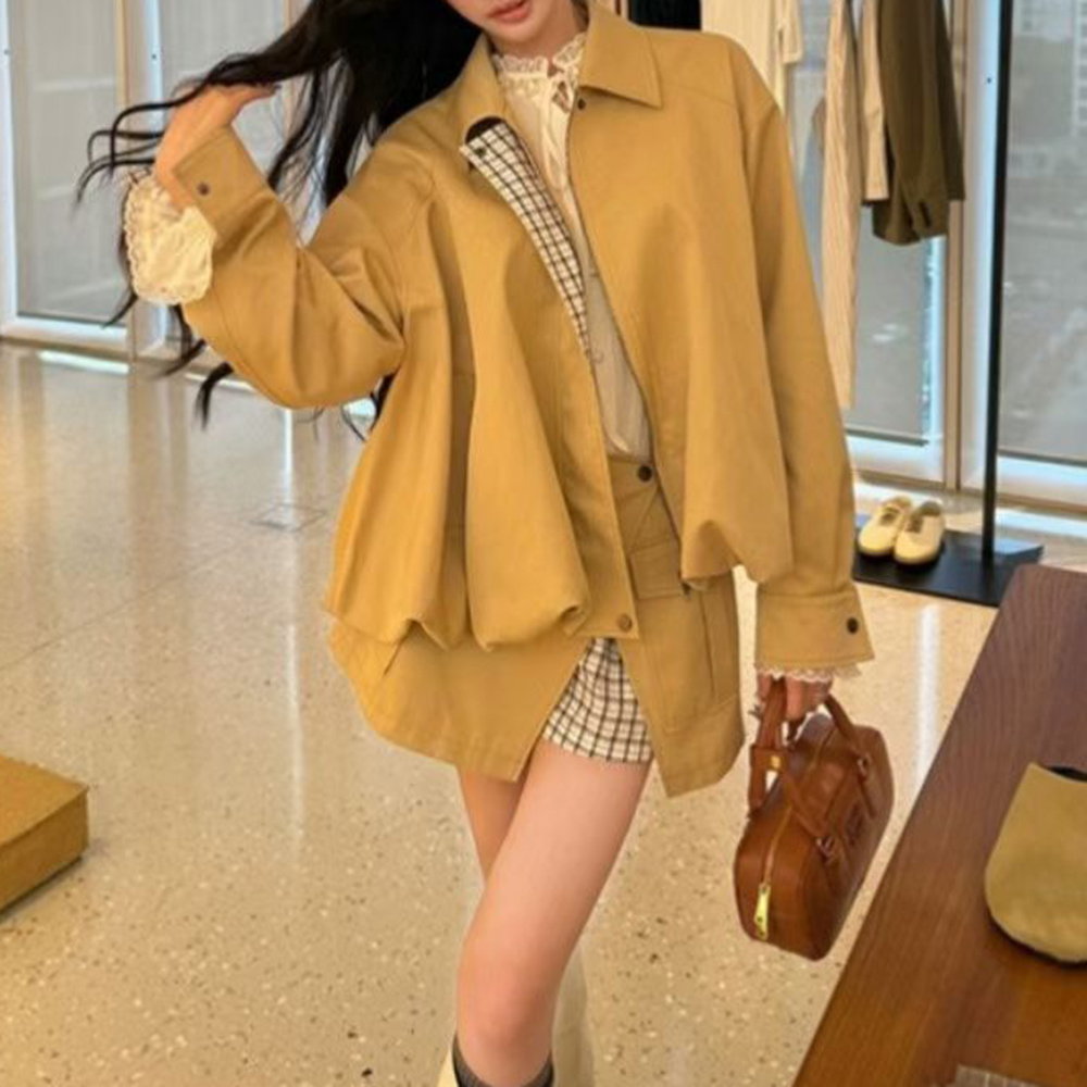 TWOTWINSTYLE Khakl Gespleißt T – Winter Clothing For Sale Bewertung und Preis