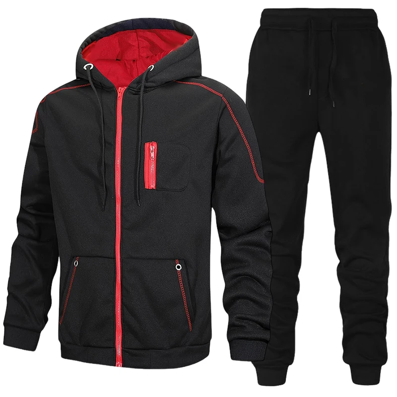 Modischer Herren-Trainingsanzu – Jacket Winter Clothing Bewertung und Preis