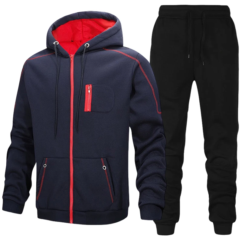 Modischer Herren-Trainingsanzu – Jacket Winter Clothing Bewertung und Preis