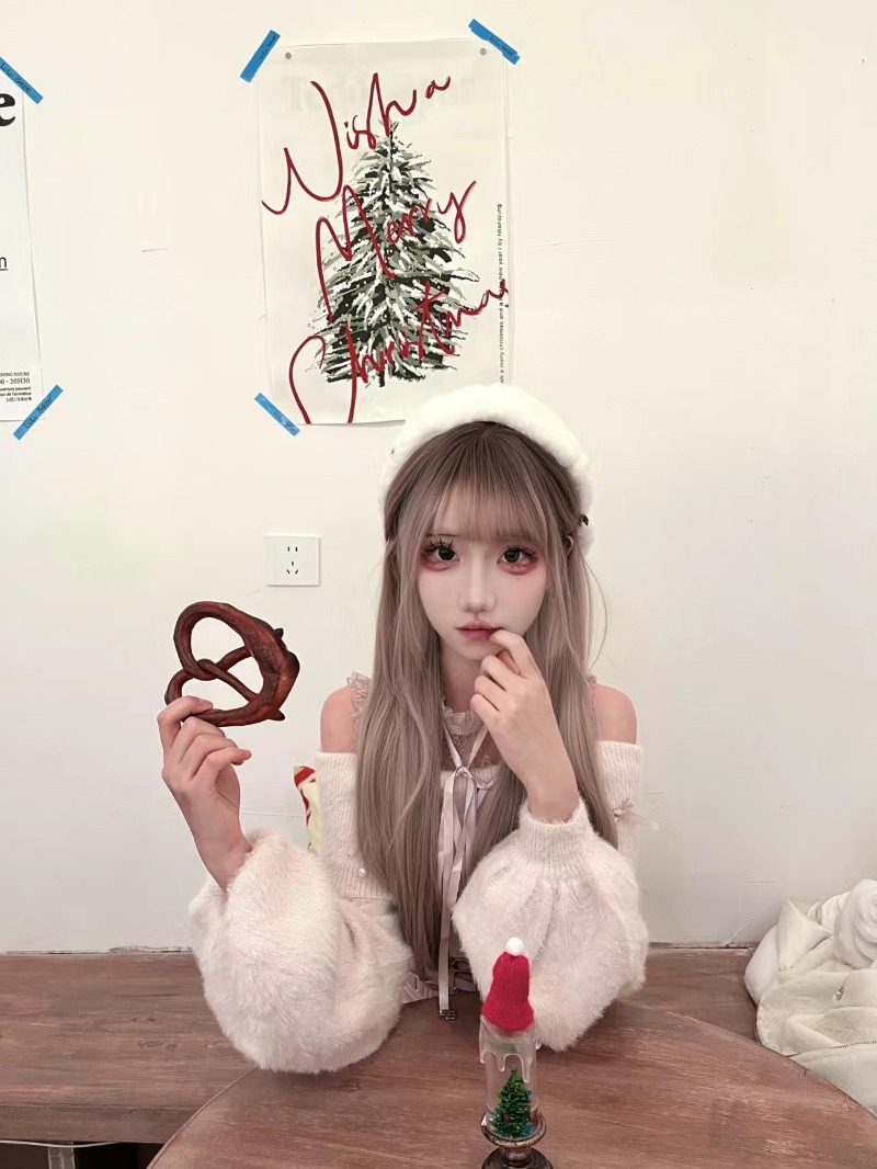 Japanischer süßer Lolita-Pullo – Winter Clothing Men Style Bewertung und Preis