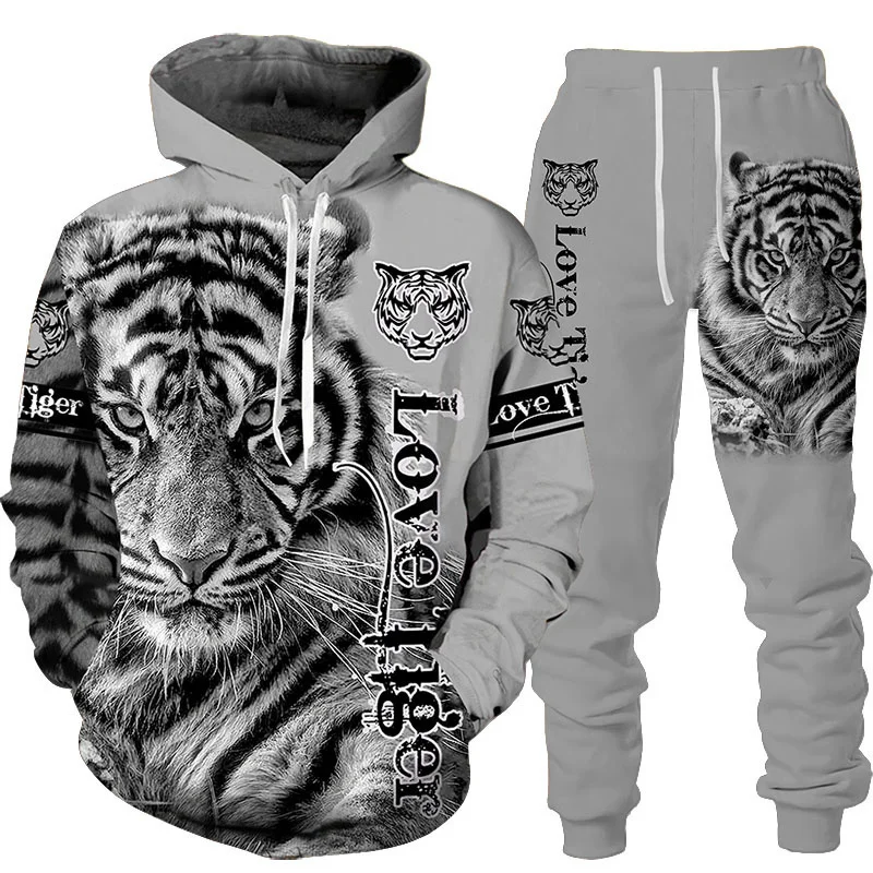 Neuer Tier-3D-Tiger-bedruckter – Winter Clothing Men Style Bewertung und Preis
