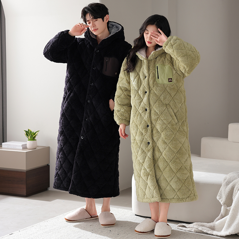 Winter Paar Robe Mit Kapuze Py – Winter Clothing Layers Bewertung und Preis